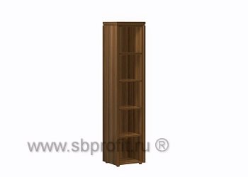 Стеллаж узкий высокий  (без декоративные бок. накладок и топов на шкафы)
