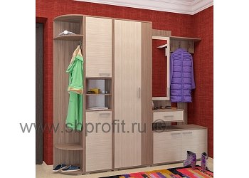 Рассвет, модульный комплекс в прихожую (СПУ-4, ПП-3, ПР-11, Манго)  комплект