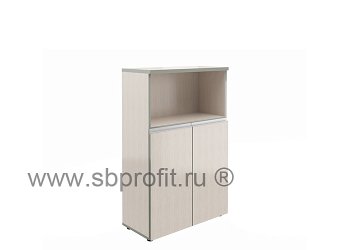 Шкаф широкий средний полуоткрытый