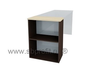 Стеллаж для бумаг приставной узкий