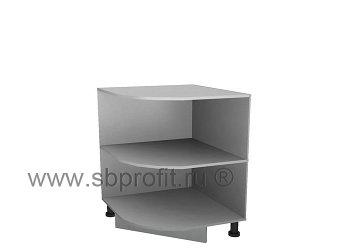 Стол терминальный открытый скругленный 45