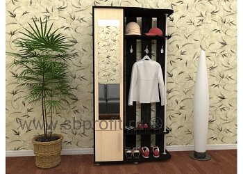 Прихожая с зеркалом