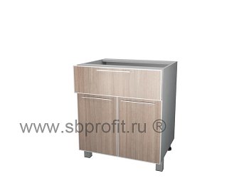 Стол с 1 ящиком и 2 дверьми  70