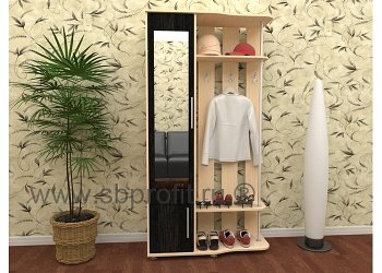 Прихожая с зеркалом