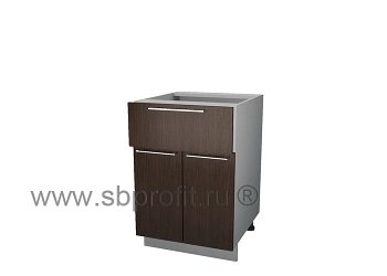 Стол с 1 ящиком и 2 дверьми  55