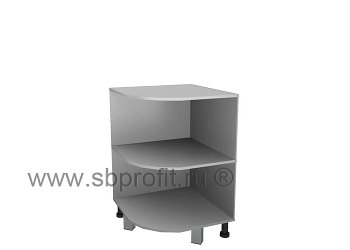 Стол терминальный открытый скругленный 35