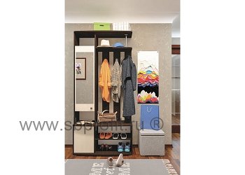 Прихожая с зеркалом