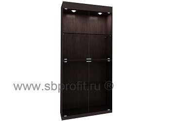 Торговая витрина с подсветкой