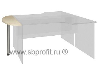 Приставка к двум сост эргон столам или столам шир 60