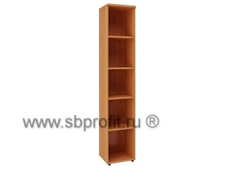 Стеллаж для бумаг узкий высокий