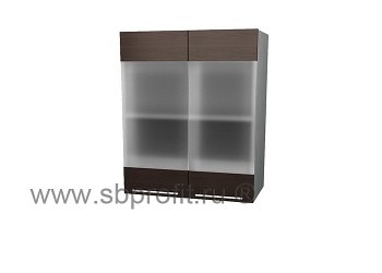 Шкаф витрина двухдверный  60