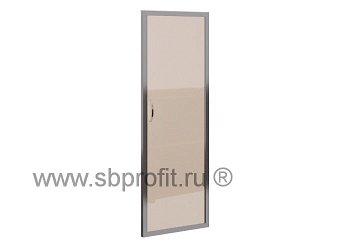 Дверь стекл тон в алюмин рамке (1шт.)