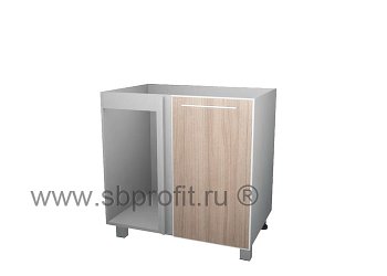 Стол под мойку угловой с фасадом 80