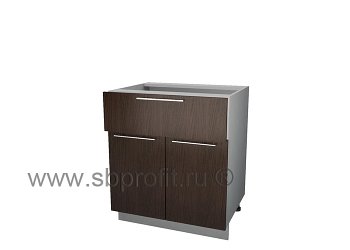 Стол с 1 ящиком и 2 дверьми  70