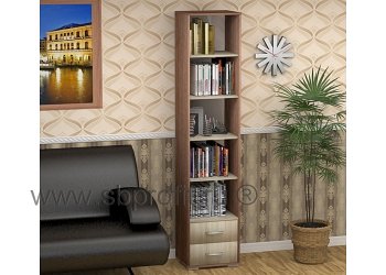 Пенал открытый с двумя ящиками