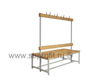 Скамья гардеробная, двусторонняя