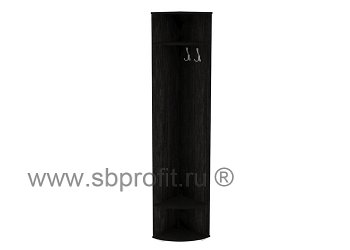 Стеллаж угловой с крючками и полками