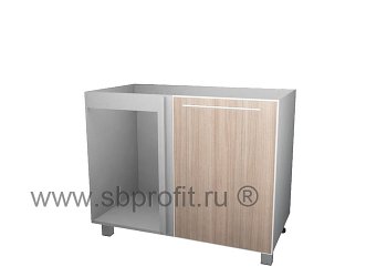 Стол под мойку угловой с фасадом 100