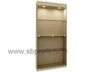 Торговая витрина с подсветкой