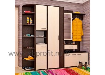 Рассвет, модульный комплекс в прихожую (СПУ-4, ПП-3, ПР-11, Манго)  комплект