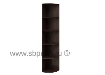 Стеллаж угловой высокий, 4 полки