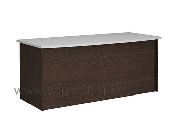 Стол руководителя скругл