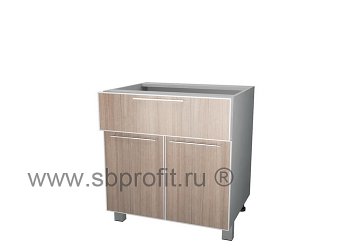 Стол с 1 ящиком и 2 дверьми  75