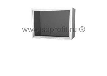 Шкаф витрина с верхним открыванием двери  60