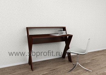 Стол письменный с надставкой