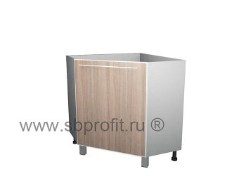 Стол под мойку угловой диагональный 80\80