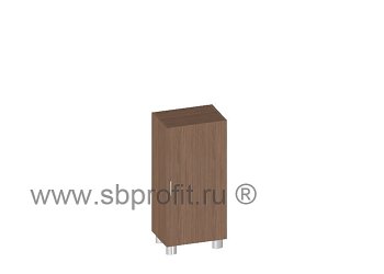 Шкаф узкий средний закрытый (без топа)