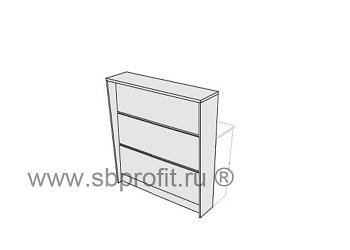 Прямой модуль на 1000мм