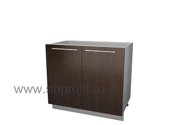 Стол рабочий двухдверный 90