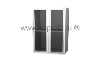 Шкаф витрина двухдверный  65