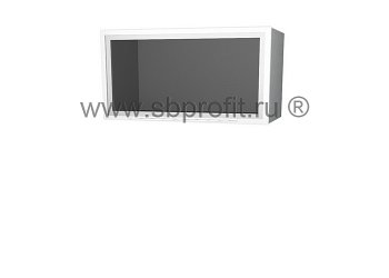 Шкаф витрина с верхним открыванием двери  75