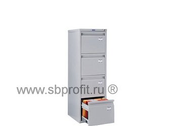 Картотека 4-х секц под формат А4 типа Корона