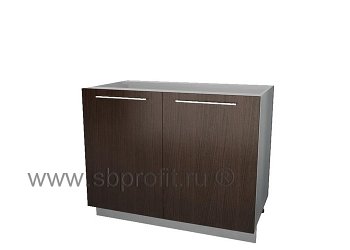 Стол рабочий двухдверный 100