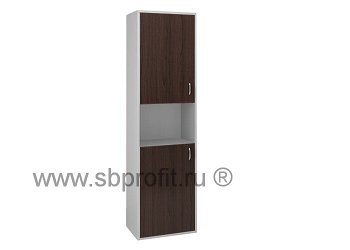 Шкаф для бумаг средний высокий комбинированный