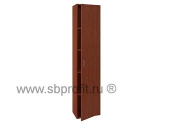 Шкаф для бумаг узкий высокий