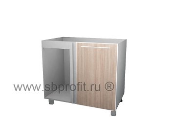 Стол под мойку угловой с фасадом 90