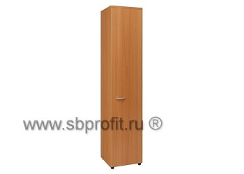 Шкаф для бумаг узкий высокий