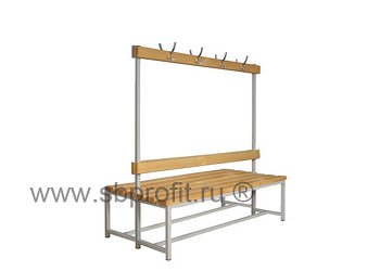 Скамья гардеробная, двусторонняя