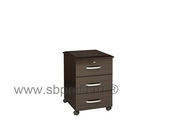 Тумба выкатная 3 ящика ц/з