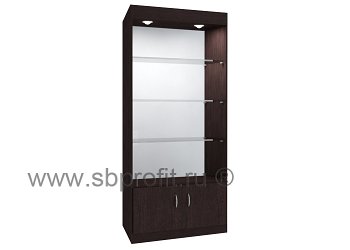 Торговая витрина с подсветкой